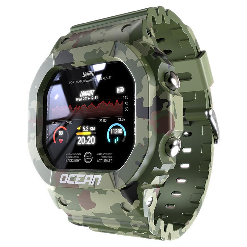 Ocean® Military-Grade Tactical Smartwatch – The Perfect Companion for Your Adventures!