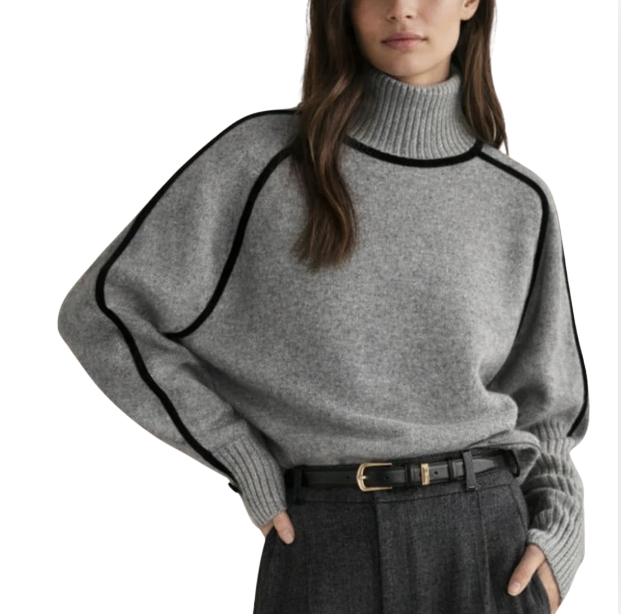 Chic Knit Turtleneck Sweater