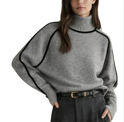 Chic Knit Turtleneck Sweater