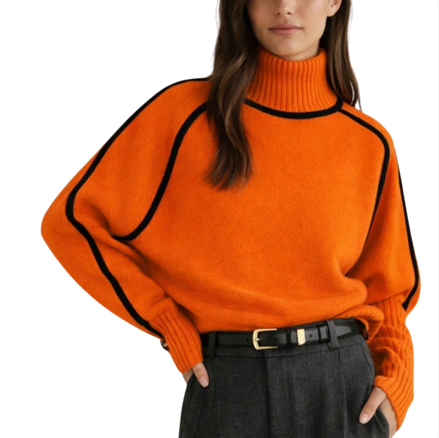 Chic Knit Turtleneck Sweater