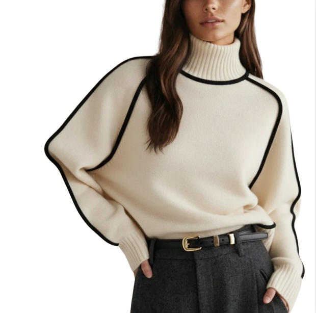 Chic Knit Turtleneck Sweater