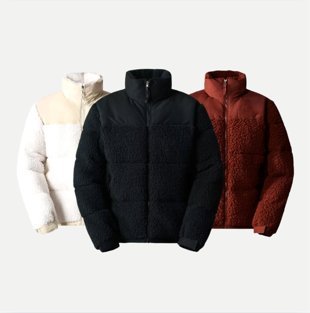 Hybrid Sherpa Puffer Jacket