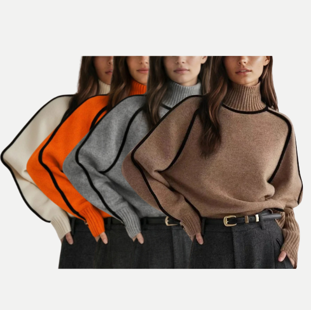 Chic Knit Turtleneck Sweater