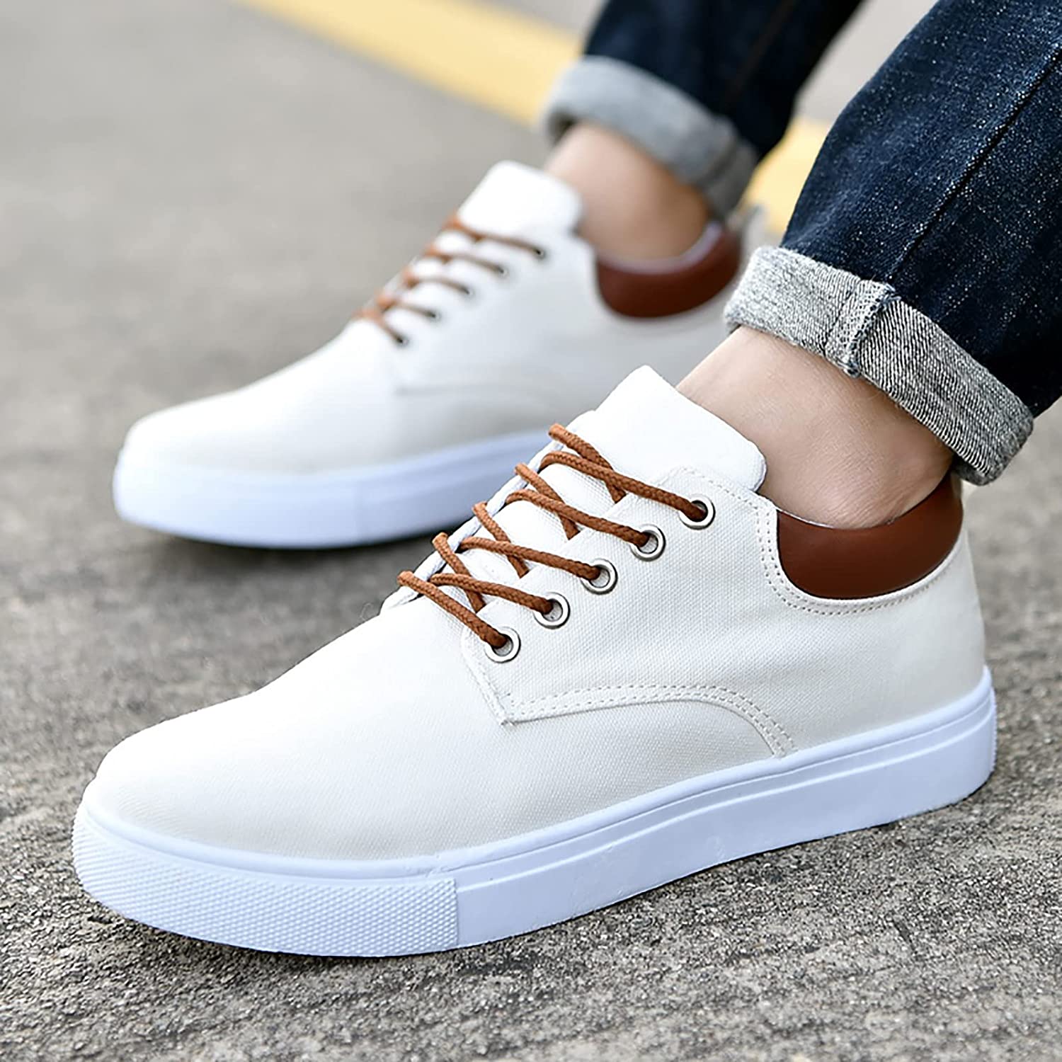 Magnus - Men's Sneakers Featuring a Fresh White Sole
