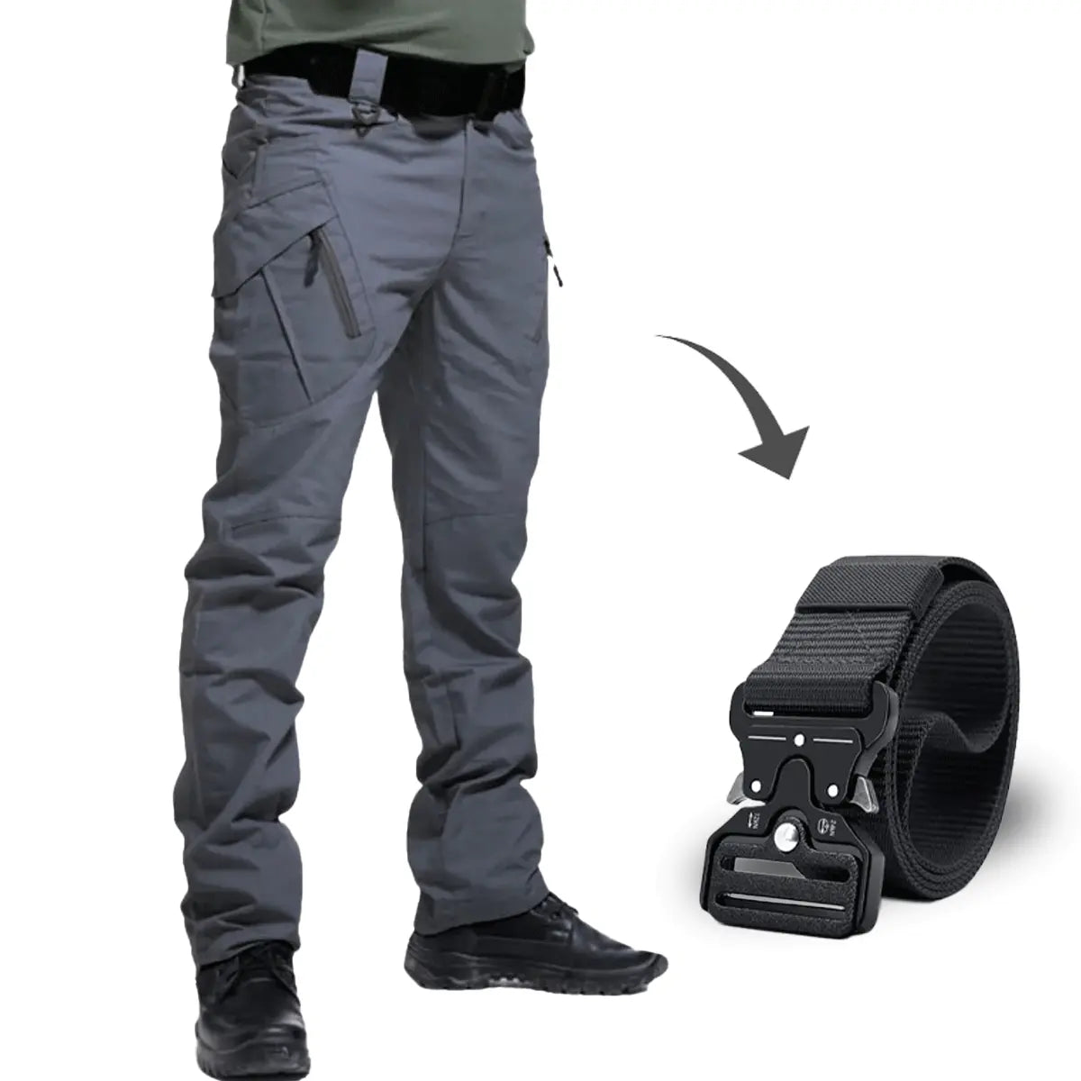 Combat-Ready Tactical Pants with Complimentary Tactical Belt – Equip Yourself for Adventure!