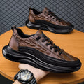 Drako® Men's Crocodile Skin Sneakers