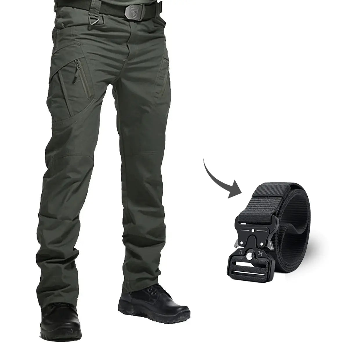 Combat-Ready Tactical Pants with Complimentary Tactical Belt – Equip Yourself for Adventure!
