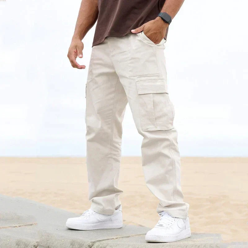 Adam - Men's Relaxed and Airy Cargo Pants