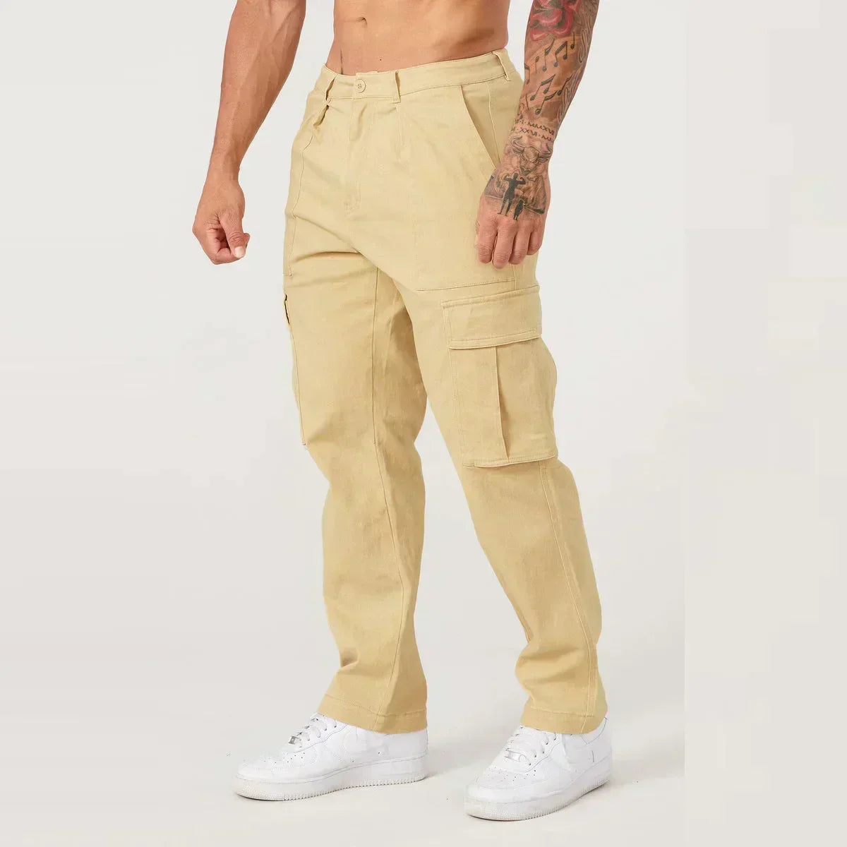 Adam - Men's Relaxed and Airy Cargo Pants