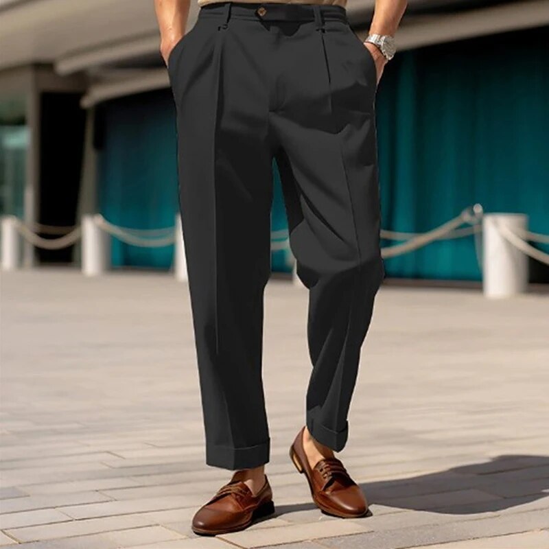Finnel - Stylish High-Waisted Office Trousers