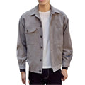 Men's Corduroy Shirt Jacket – Ideal for Achieving a Classic British Style!