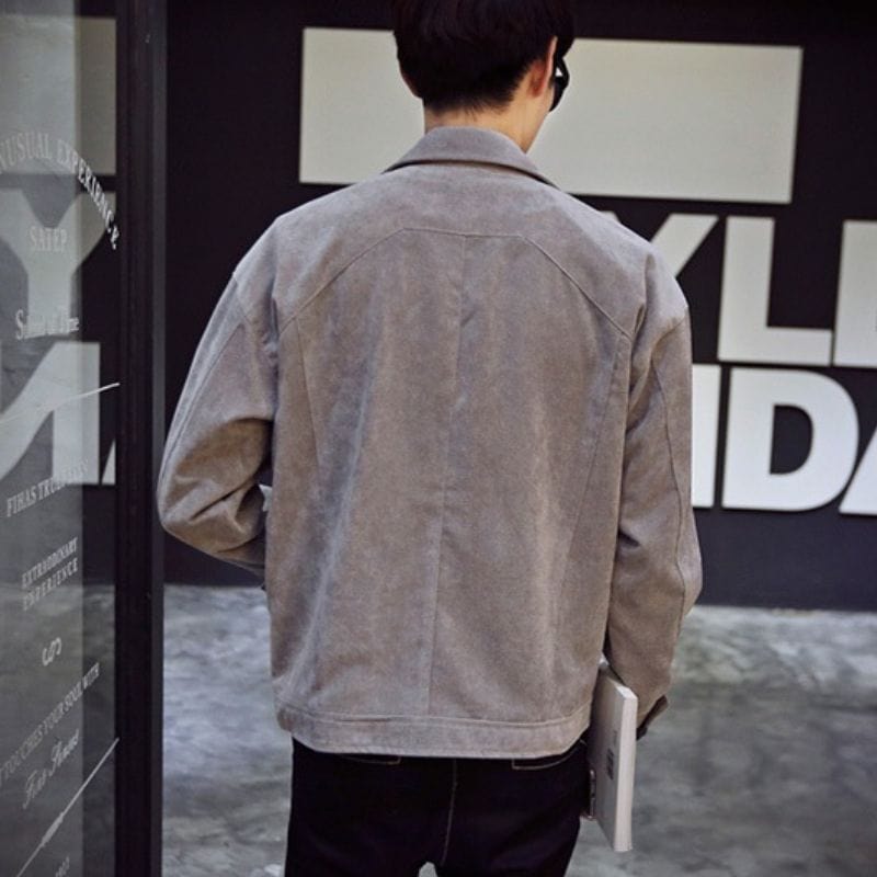 Men's Corduroy Shirt Jacket – Ideal for Achieving a Classic British Style!